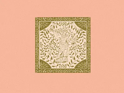 Garden Bandana Design adobe illustrator design graphic design illustration vector