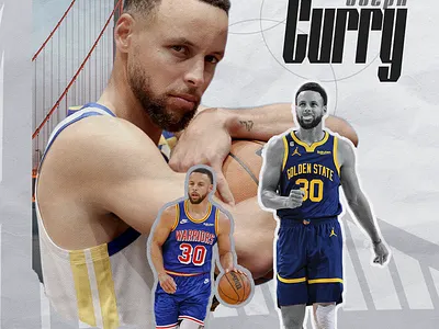 Steph Curry Bay Area Poster Design basketball curry golden states golden states warriors graphic design nba san fran san fransisco sports sports poster steph curry stephen curry