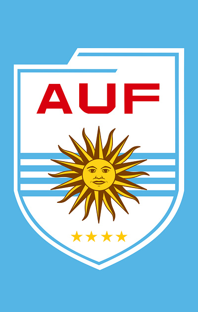 Asociación Uruguaya de Fútbol association brand branding charrua design football graphic design identity illustration logo soccer south america sport ui uruguay visual