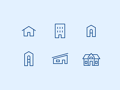 Real estate icons design graphic design icons