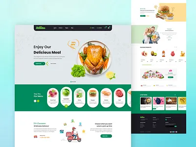 Botanica - Food & Drinks Shop WordPress Theme bakery shop botanica drinks shop ecommerce elementor food shop fresh food fruits shop grocery market shopify shopify theme tailwind css vegetables shop web design web development website design woocommerce woocommerce theme wordpress wordpress theme