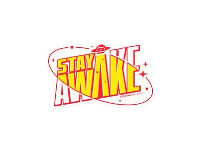 CURIOUZ007 graphic design logo typeface typography ufo