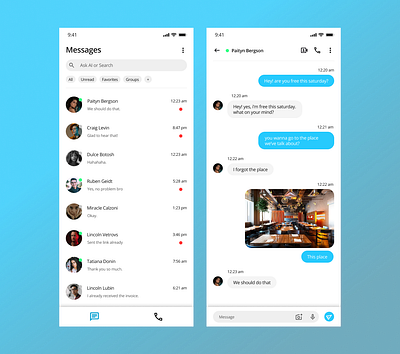 Direct Message (UI daily challenge #13)