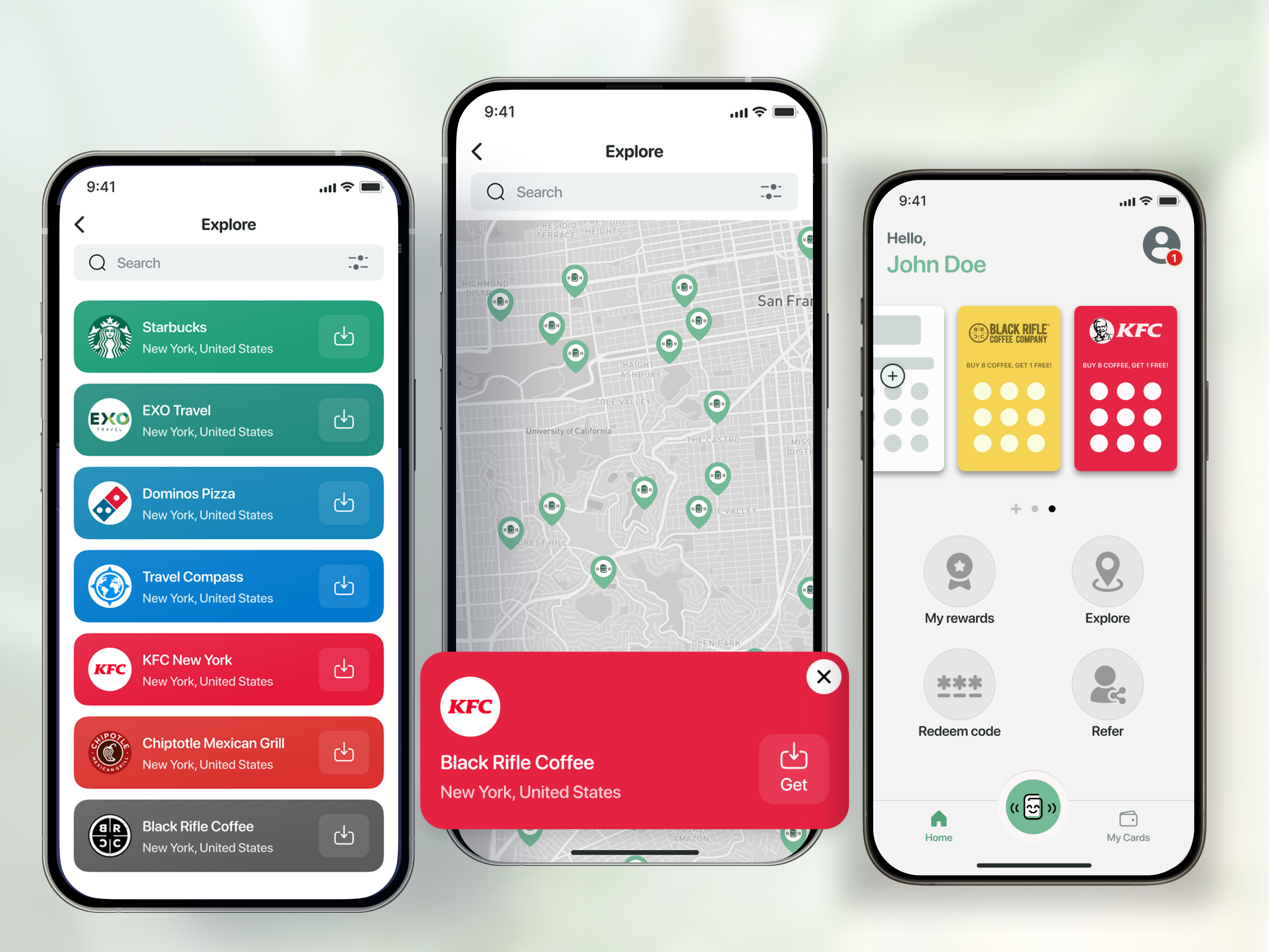 Loyalty Mobile App Design app concept app design appdesign discount dribbbledesign loyalty app loyaltyappdesign loyaltyappux nemarewards rewards uiux uxdesign voucher