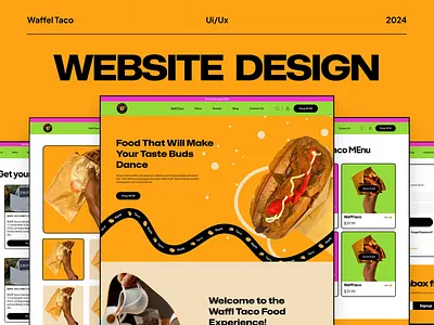 Food Website food website ui uiux ux website design