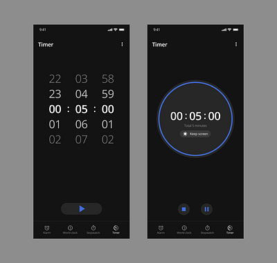 Countdown Timer (UI daily challenge #14)