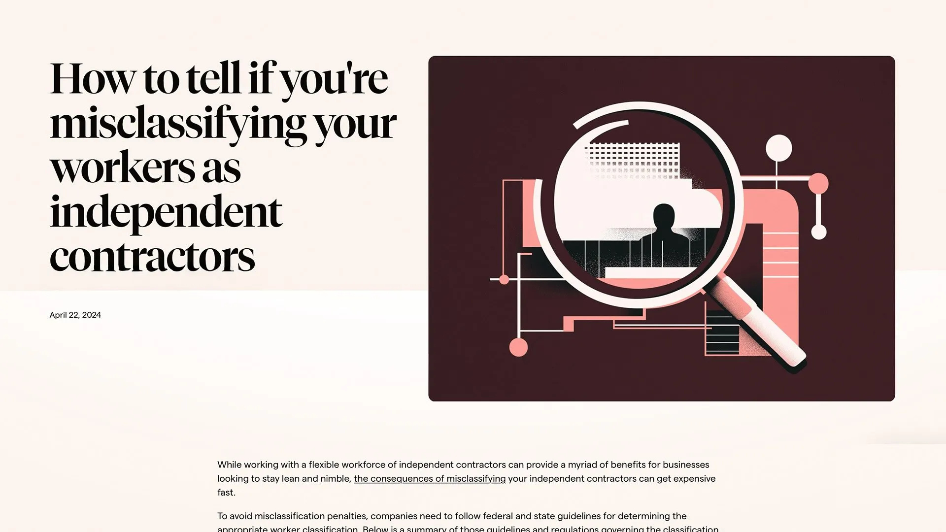 Example of Blog Illustration & Visual Style Design