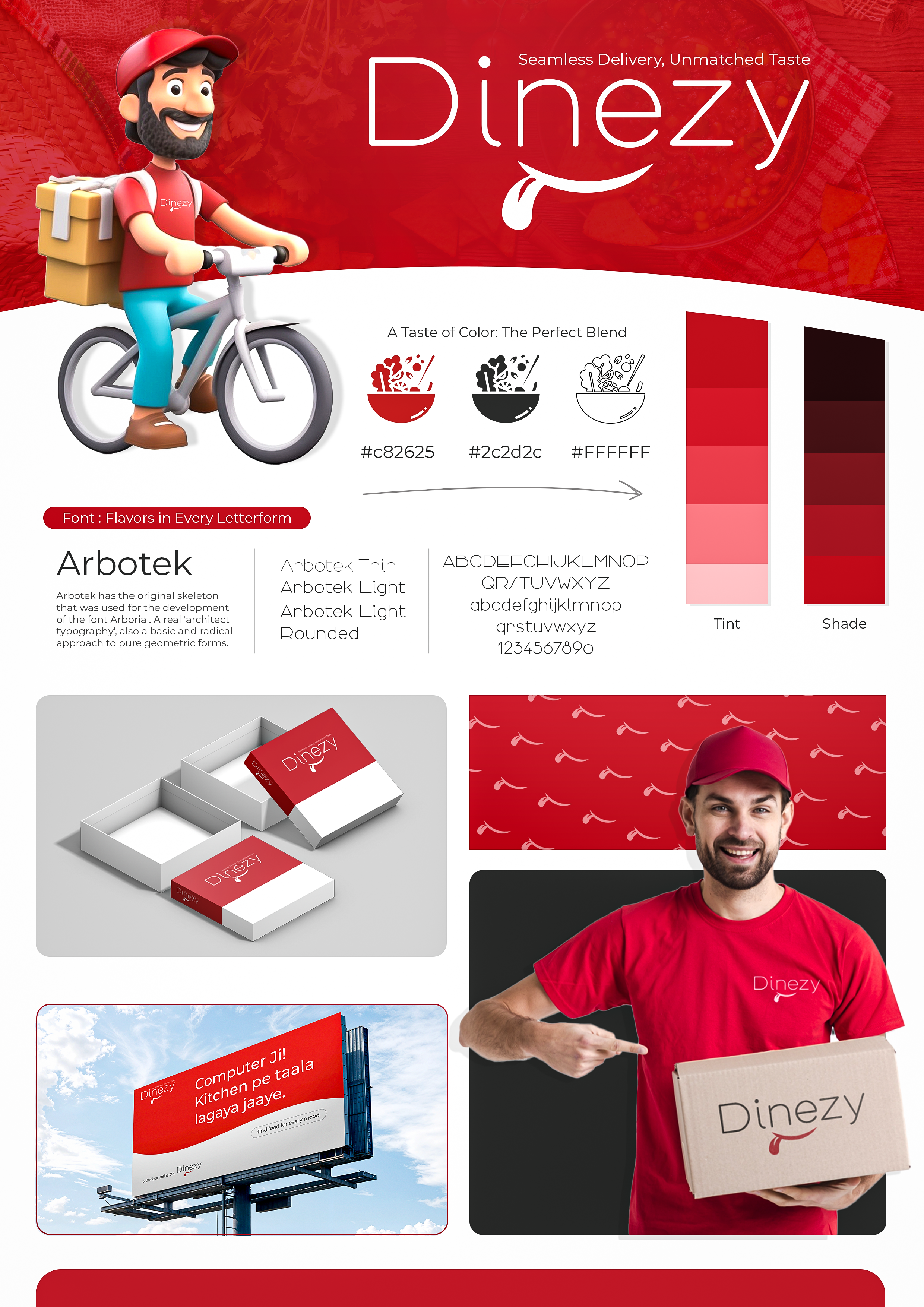 Dinezy customdesigns customlogos dinezy figmadesigns uiux designs zeplinixtehnologies
