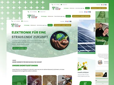 Design Website SP Smart Electronics From Basel, Switzerland landing page design ui web design