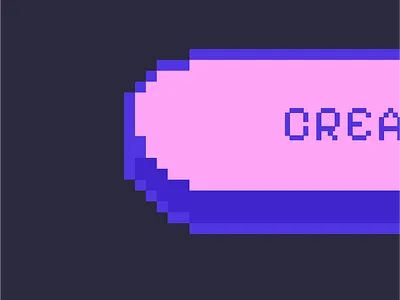 8Bit button 8bit aesthetic animation creative figma illustration material playful ui