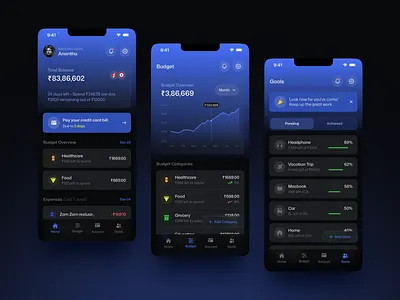 Financial Portfolio 3d app branding dashboard finance graphic design hotel logo menu mobile ui onboarding payment portfolio profile task manager trading ui ux