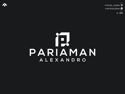 PARIAMAN ALEXANDRO app branding design icon illustration letter logo minimal p logo pa logo ui vector