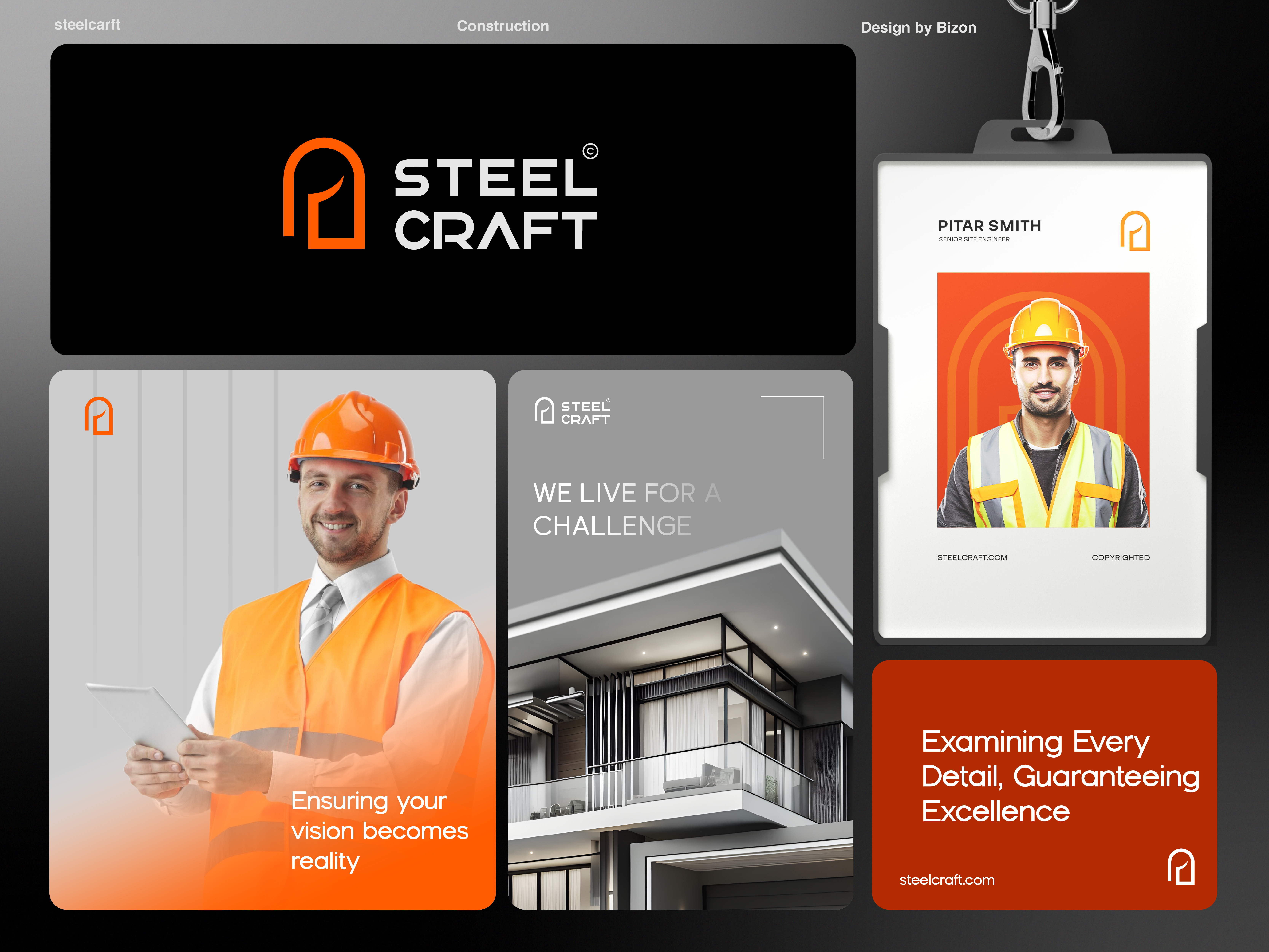 Example of Logo Design & Full Brand Identity Kit