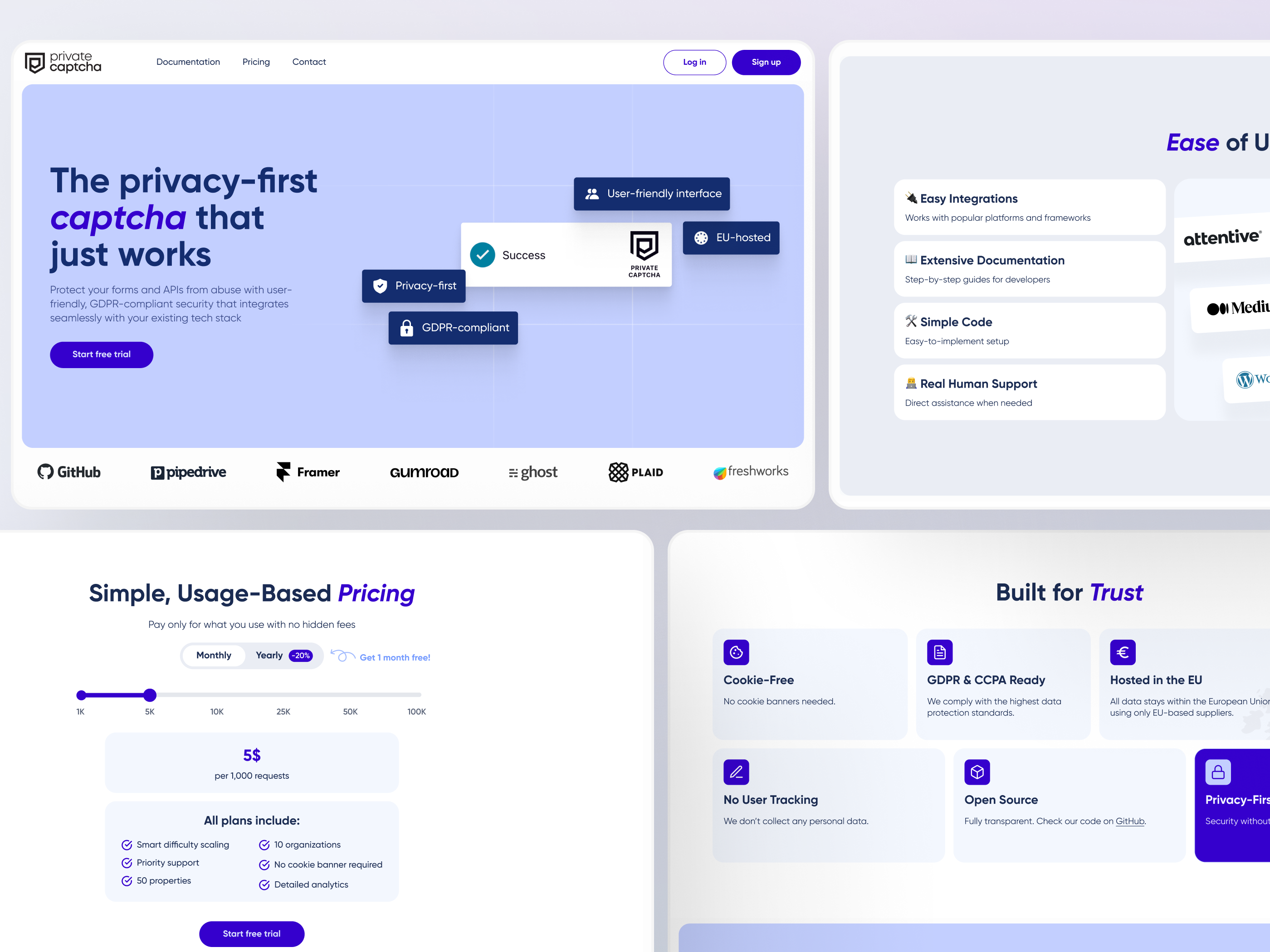 Example of Landing Page Design
