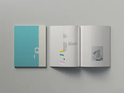 Perfect Binding Letter Magazine Mockup letter magazine magazine magazine design magazine mockup mockup mockup design template template design