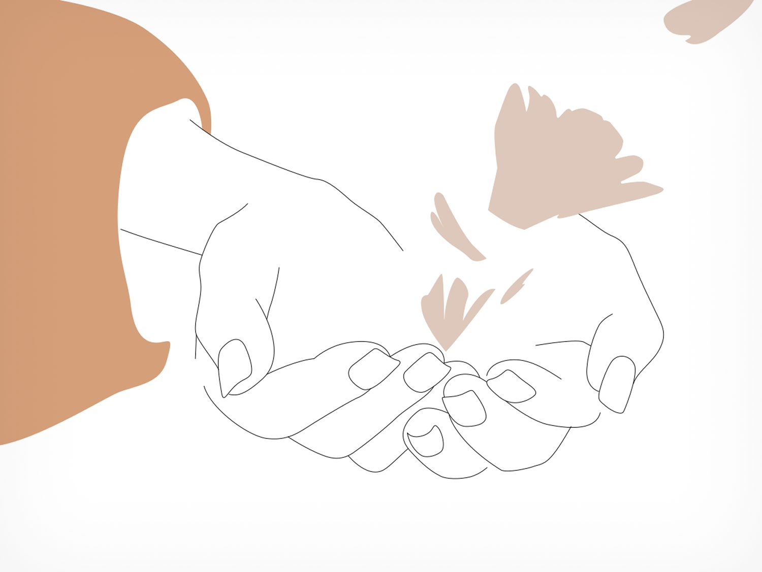 Set of Illustrations for Poetry Book delicate illustration female figure illustration illustration illustrator line art minimal subtle thin line thin stroke