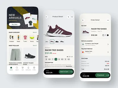 Goodcommerce - Ecommerce Shopping adidas checkout e commerce ecommerce ios iphone market marketplace mobile mobile app nike product detail shop shopping