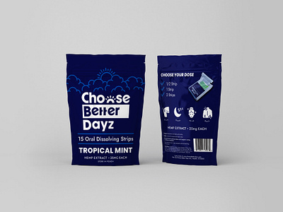 Packaging | Choose Better Dayz brand identity branding design graphic design illustration logo packaging spokane vector