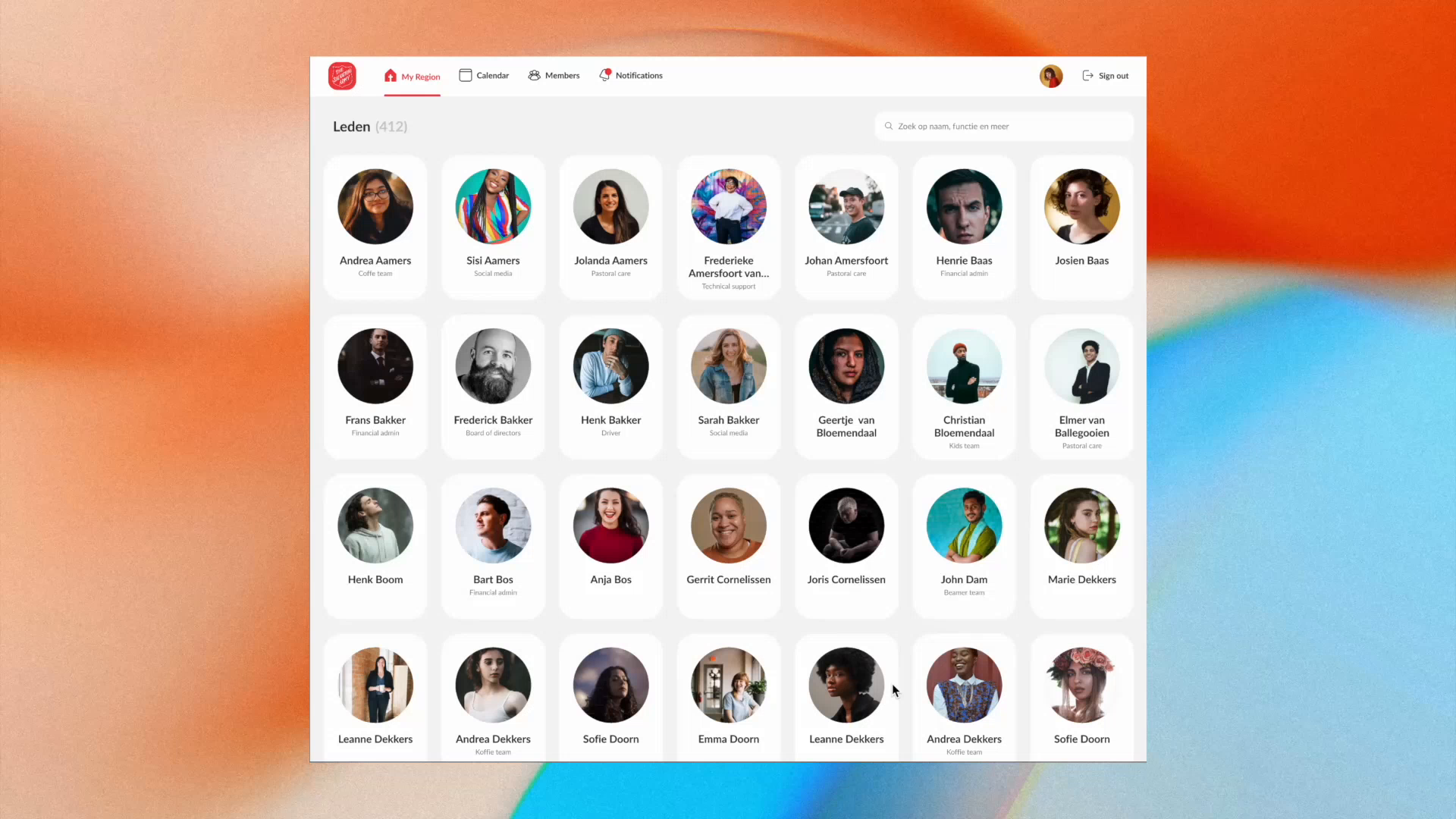 Example of Complete Web App / Dashboard Design