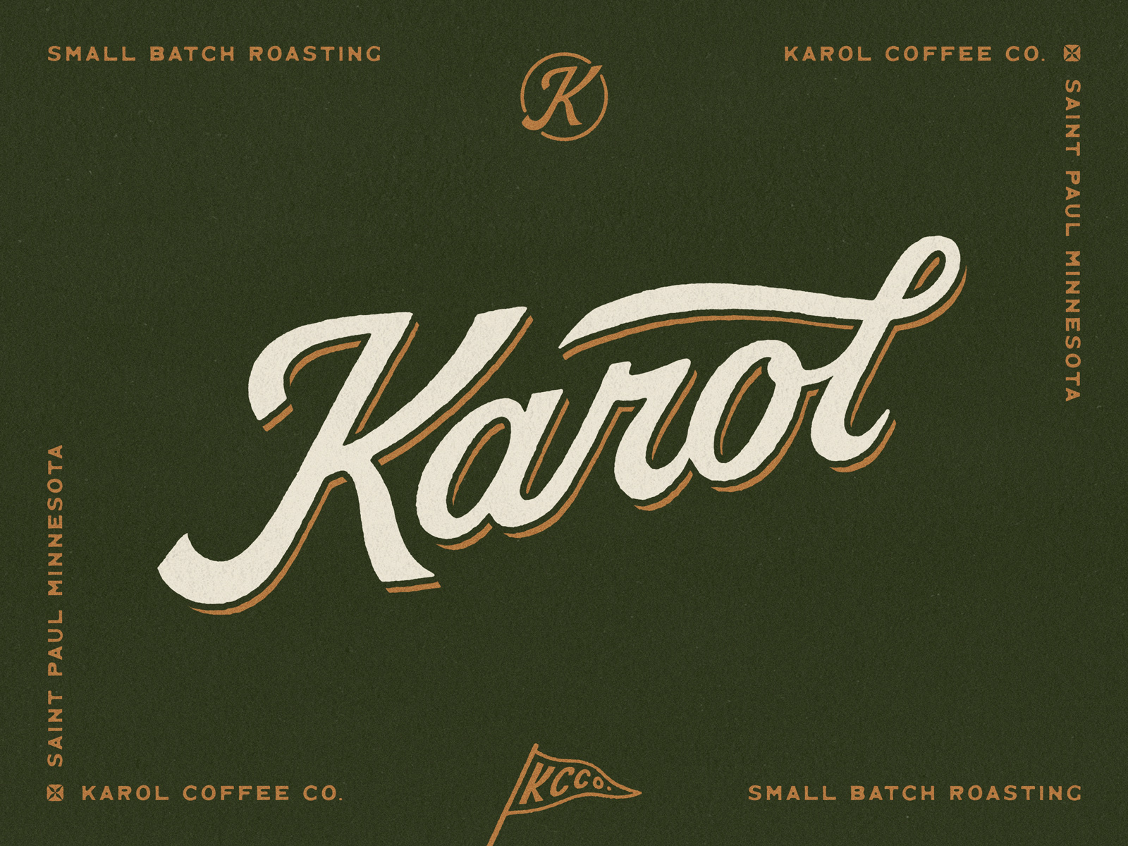 Karol Coffee Co. brand identity branding coffee branding coffee packaging coffee shop custom lettering graphic design identity design lettering logo logo design logotype packaging product photography script wordmark