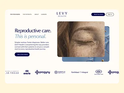 Levy Hero Section desktop hero landingpage minimal mobile picture soft ui ux web webdesign website