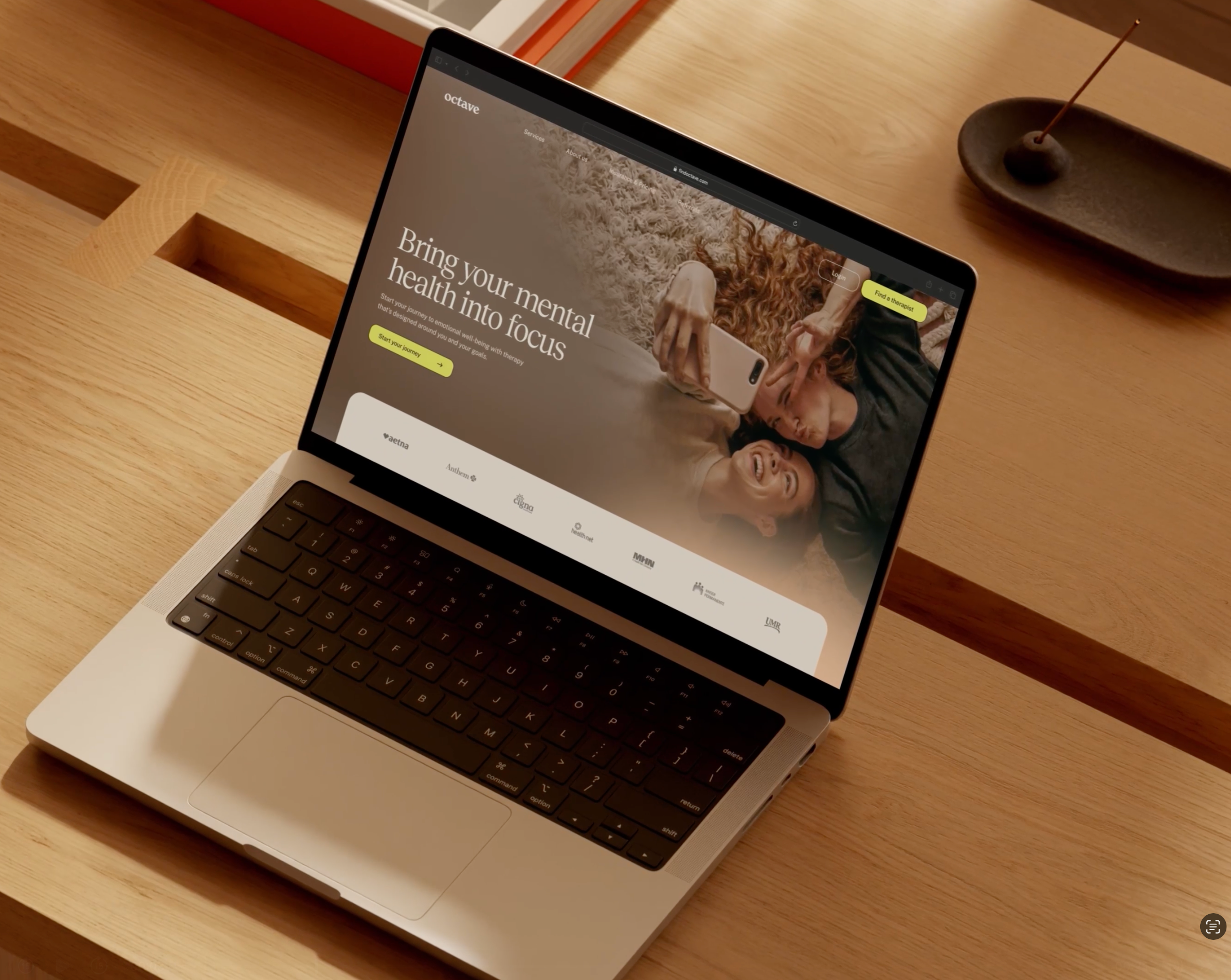 Octave - Website animation branding design desktop hero home interaction intro motion motion graphics scroll ui ux website