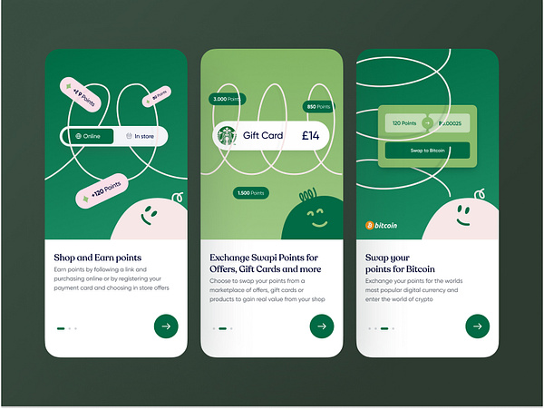 Loyalty App by Gabriel Hudoba for PLATFORM on Dribbble