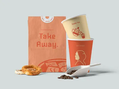 DadaHouse - Visual Identity branding graphic design illustration restaurant typography