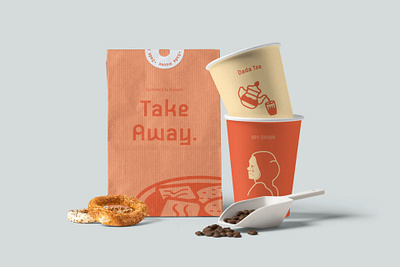 DadaHouse - Visual Identity branding graphic design illustration restaurant typography