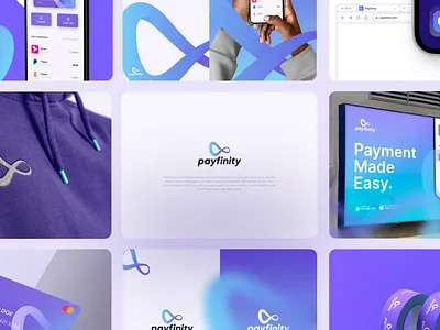 Payfinity Brand Identity Design banking brand guidelines brand identity branding branding design business business card credit debit finance financial identity logo logodesign mockup money payment symbol