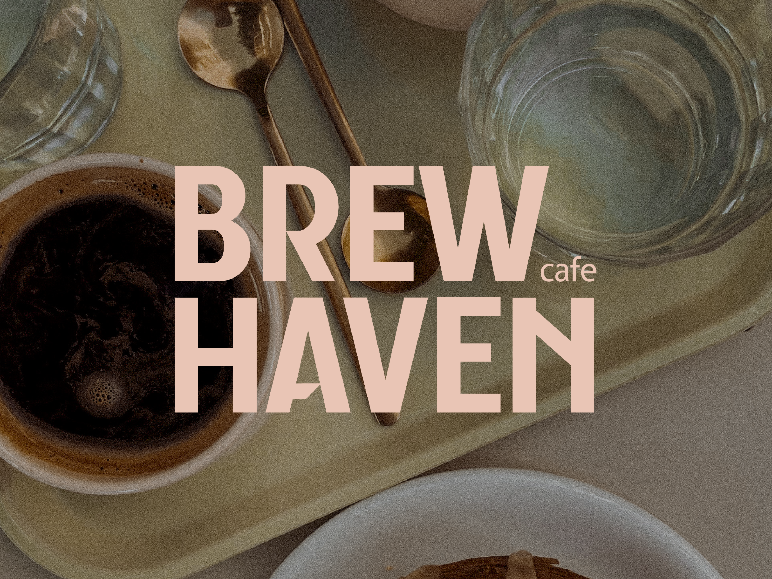 Brew Haven 🥐 branding design graphic design illustration logo typography