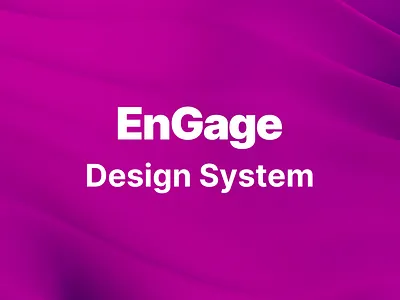 EnGage Design System design system ui