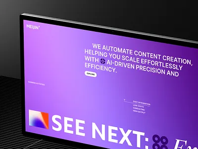 AI Website ai cool fresh landingpage modern screen design technology ui design web design website