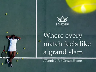 Tennis Flyer Design branding graphic design logo