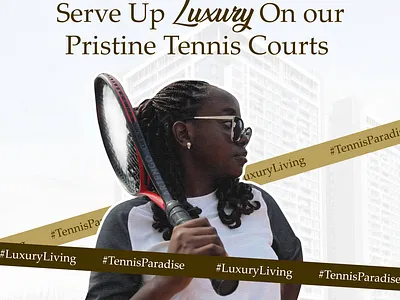 Tennis Flyer Design branding graphic design logo