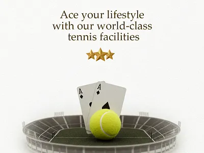 Tennis Facility Flyer Design branding graphic design logo