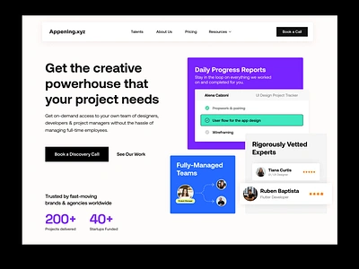 Appening - Hire skills on demand appening branding design agency designer in india developer freelance project project manager software ui design ui designer ui ux