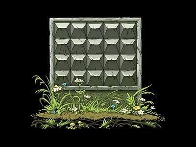 Reinforced concrete fence PO-2 (2024) design dribbble emblem graphic illustration russia symbol vector