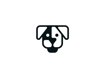 Dog animal brand branding design dog doggy elegant geometry illustration logo logotype mark minimalism minimalistic modern pet sign