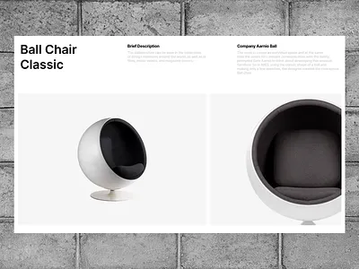 Furniture Product Showcase Website catalog design design concept ecommerce design furniture furniture product furniture website interactive web interface design minimalist web modern ui product showcase showcase website typography ui design ux design ux research visual identity website website showcase
