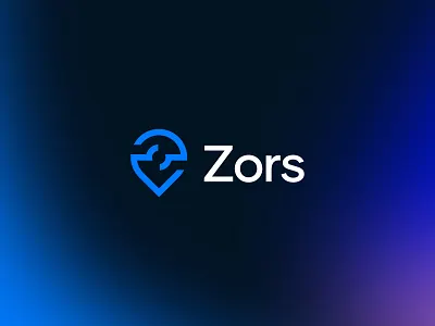 ZORS - Logo Design branding connection creative logo gradient logo graphic design identity illustration logo logo design logos logotype minimalist logo startup logo tech tech startup tech startup logo ui ux z z logo