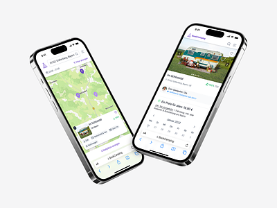 🏕️ Redesign for Camping Platform app booking clean ui mobile mobile first platform responsive ui ux