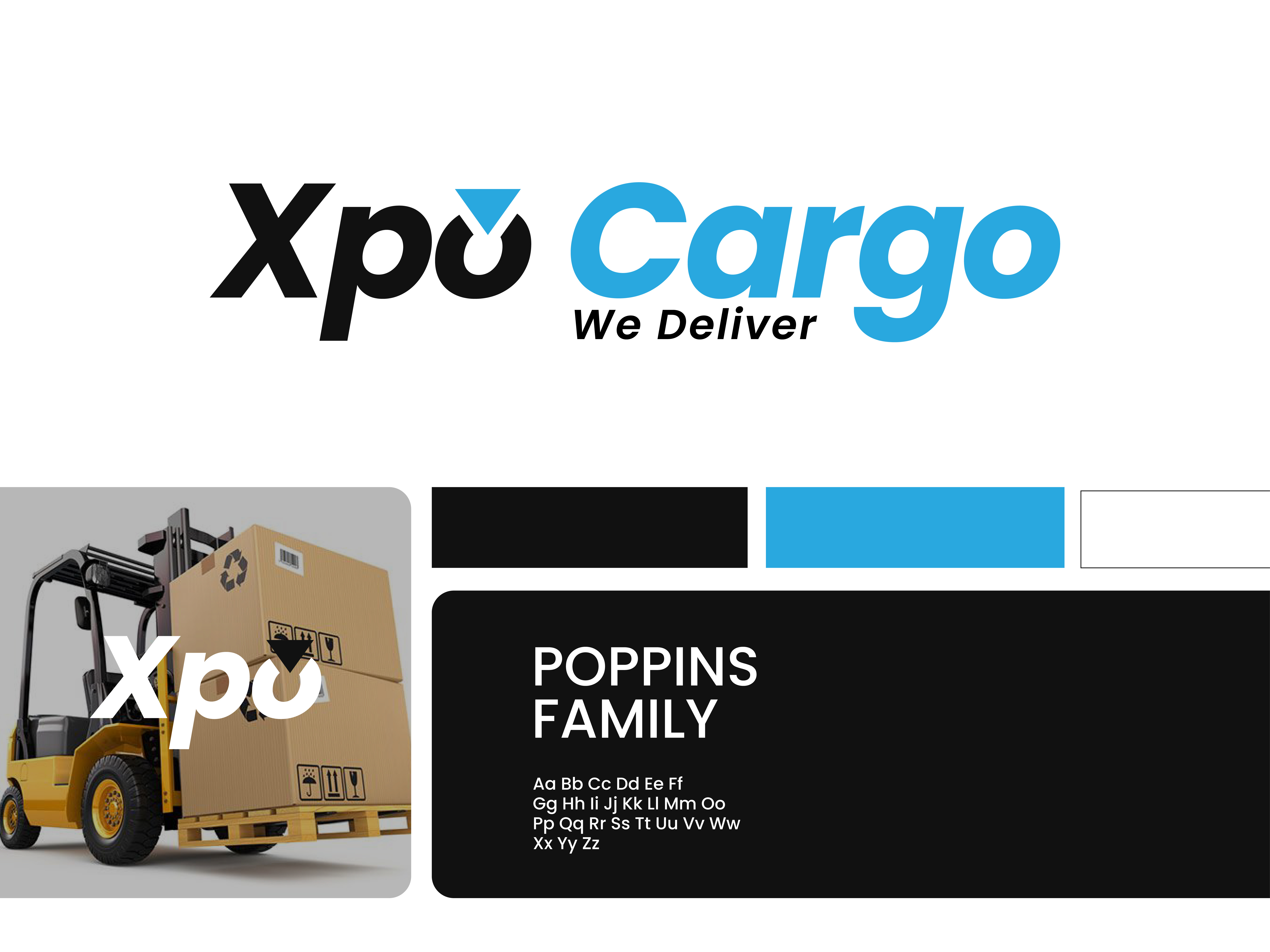 Xpo Cargo visual identity design brand design brand identity branding graphic design logo visual identity visual identity design
