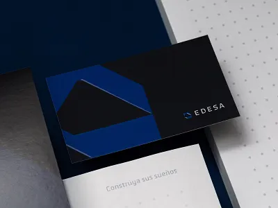 Business Card Edesa b3b brand identity branding business card costa rica finance identity logo logotype mark visual identity