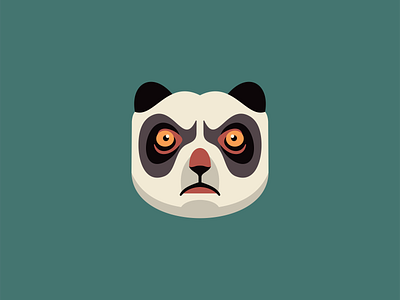 Angry Panda Logo angry animal bear branding cartoon cute design emblem icon identity illustration logo mad mark mascot panda playful sports symbol vector