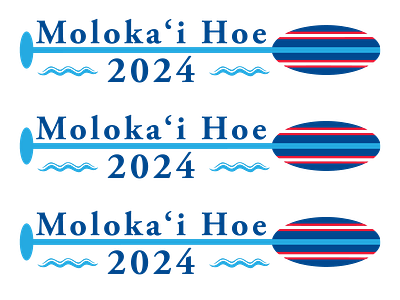 Race Event Logo Design adobe ai branding design event graphic design graphics hawaii illustration illustrator kauai logo logo design molokai ocean paddle race vector