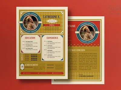 Vintage Resume employee resume vintage vintage style