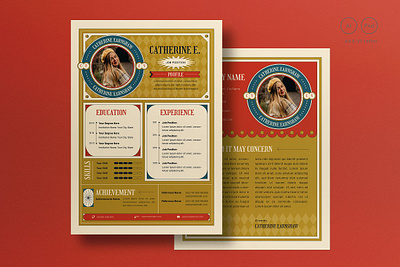 Vintage Resume employee resume vintage vintage style