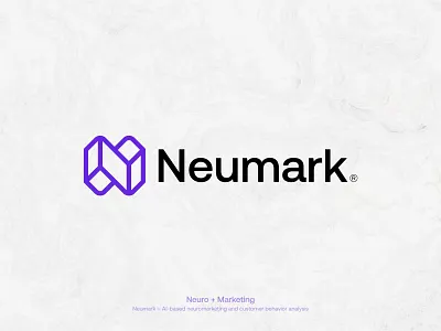 Neumark Logo Design brand branding icon identity logo logo design logo mark logodesign logos logotype modern logo n logo symbol vector