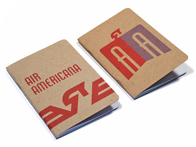 Air Americana - Rewards (Notebooks) air air americana ameicana eagle font notebooks rewards type typeface